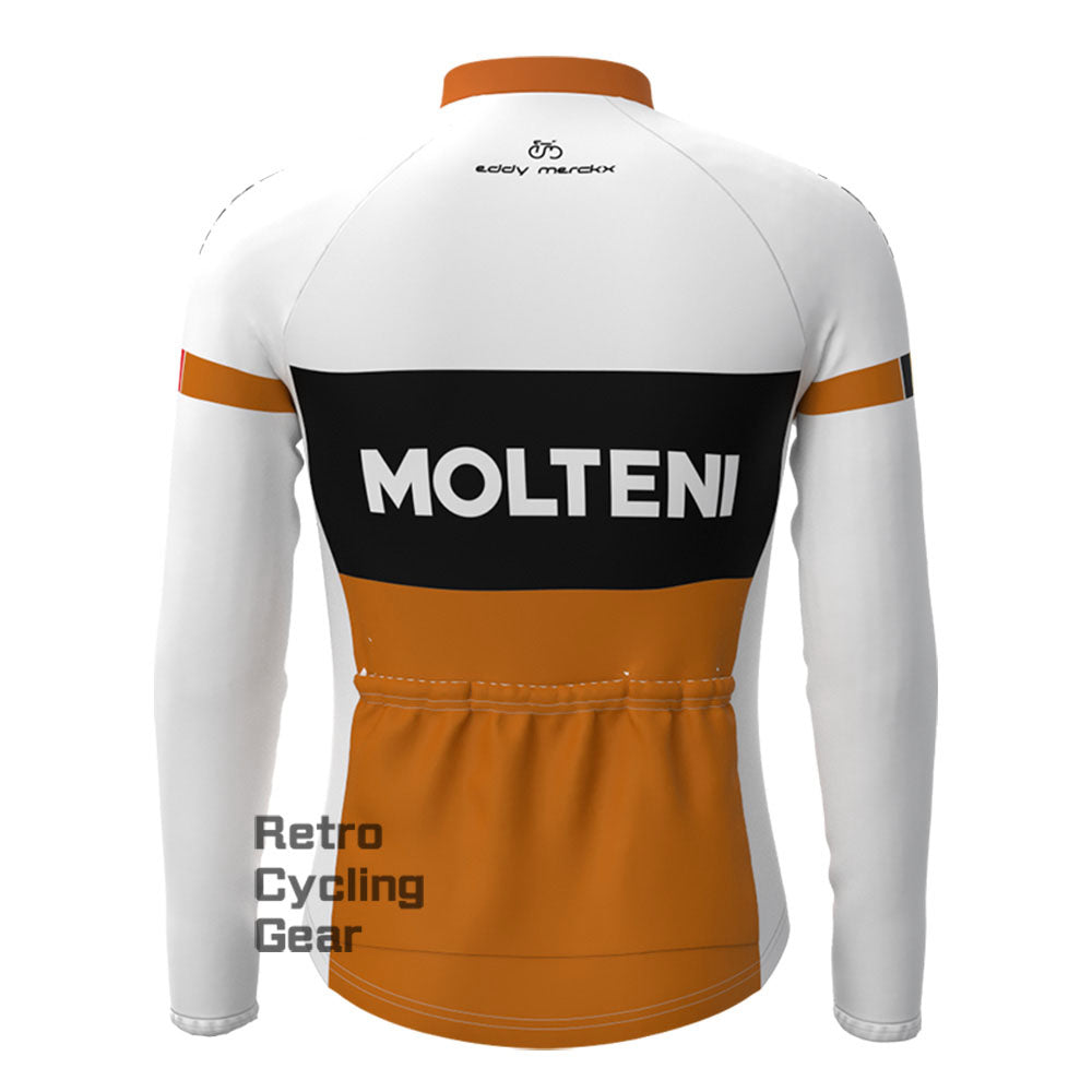 Italy MOLTENI Retro Long Sleeve Jersey