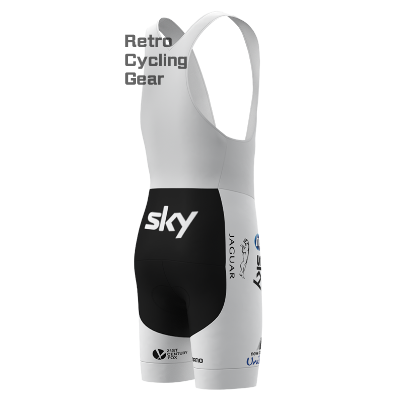 white sky Retro Short Sleeve Cycling Kits