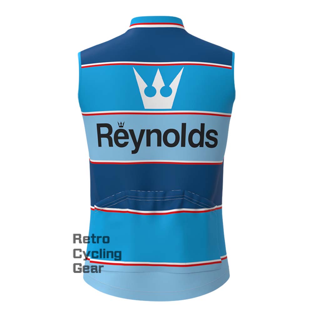 1990s blue Reynolds Retro Cycling Vest