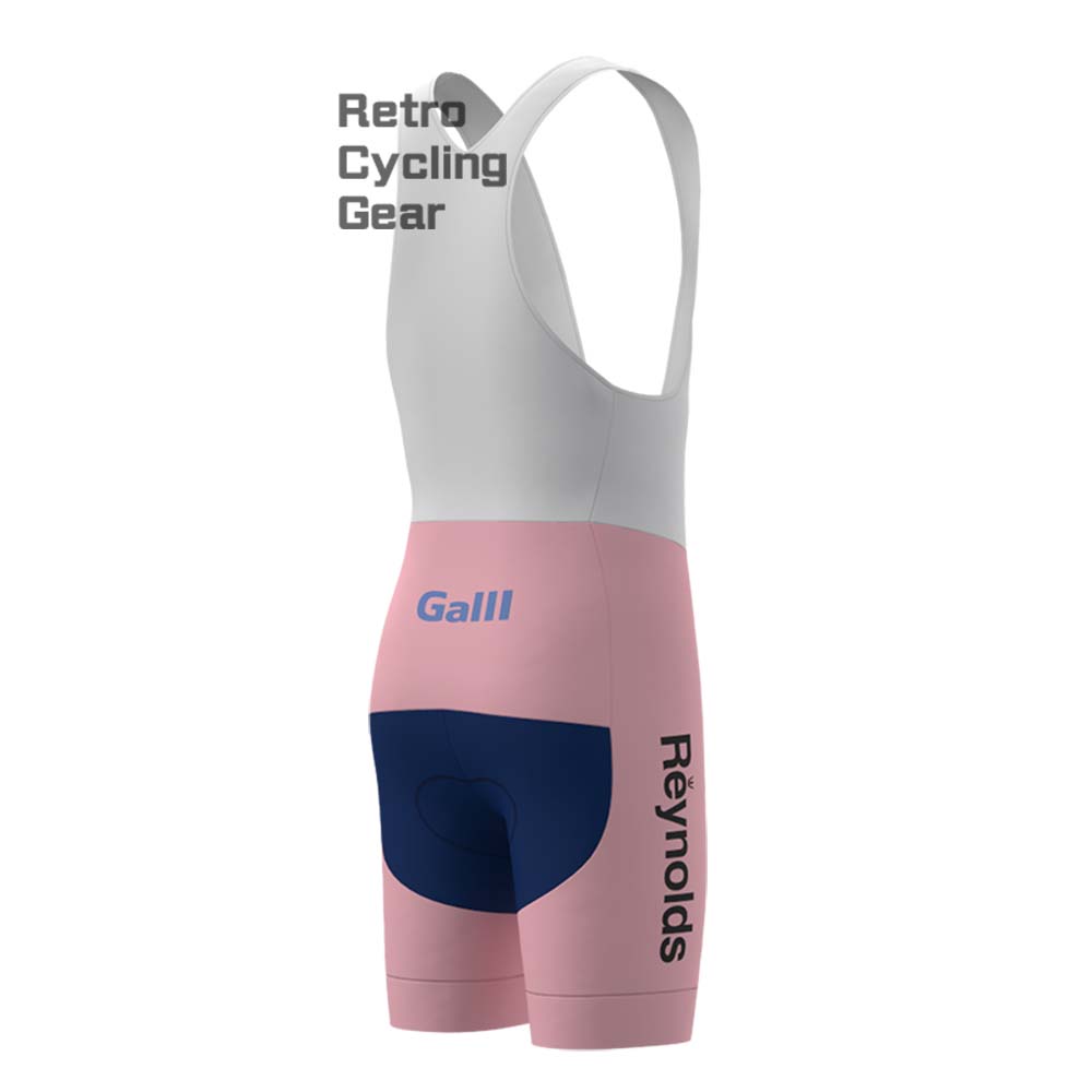 1990s Pink Reynolds Retro Bib Cycling Shorts