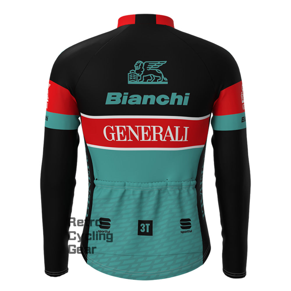 Generali  Bianchi Fleece Long Cycling Kits