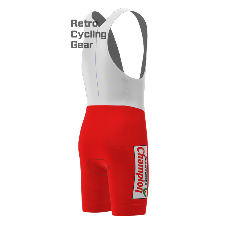 QUICK STEP Retro Bib Cycling Shorts