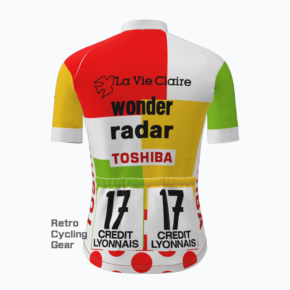 wonder radar Retro Short Sleeve Cycling Kits