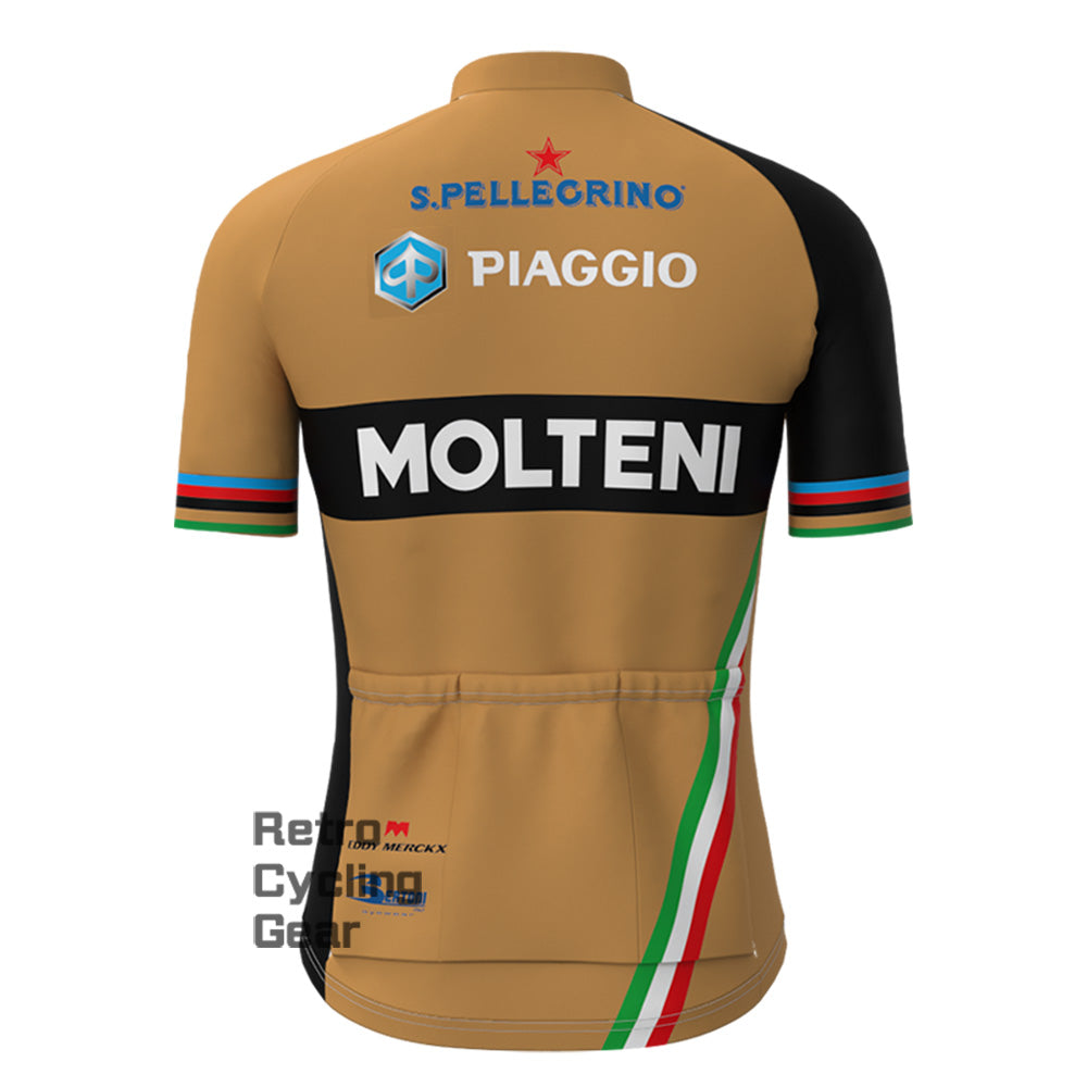 Molteni Piaggio Retro Short Sleeve Cycling Kits