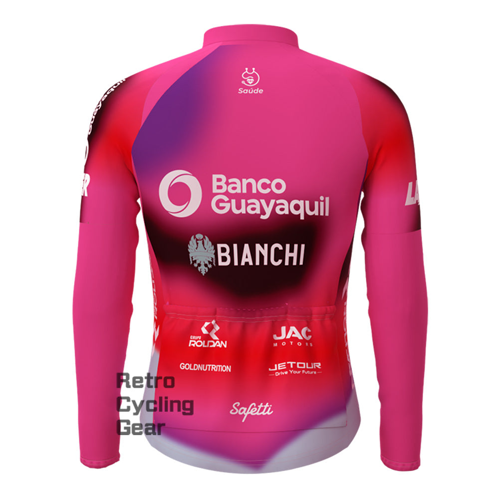 2024 Bianchi Fleece Retro Long Sleeves Jerseys