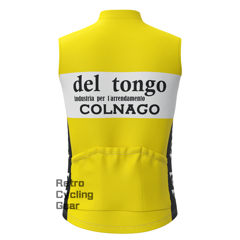 1983 del tongo Fleece Retro Cycling Vest