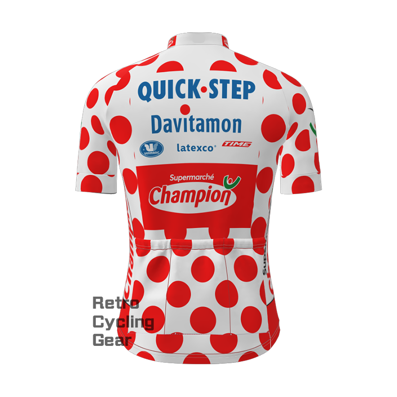 QUICK STEP Retro Short Sleeve Cycling Kits