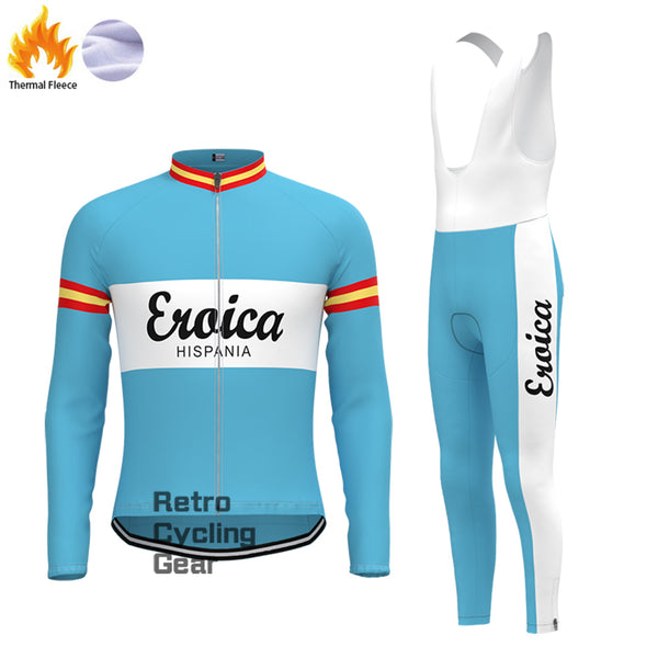 Eroica Fleece Retro Long Cycling Kits