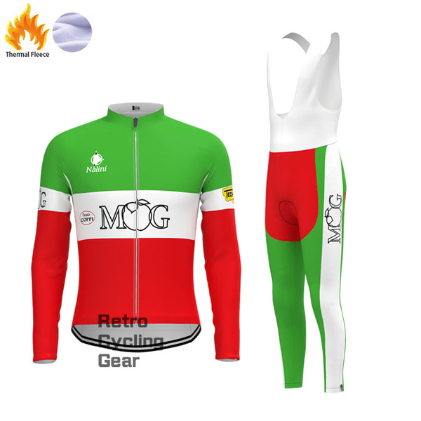 MG Fleece Retro Long Cycling Kits