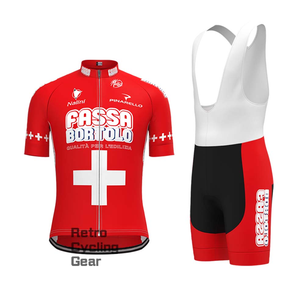 FASSA BORTOLO Retro Long Sleeve Cycling Kits