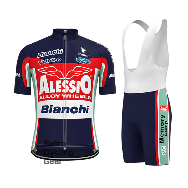 2004 Bianchi Retro Short Sleeve Cycling Kits