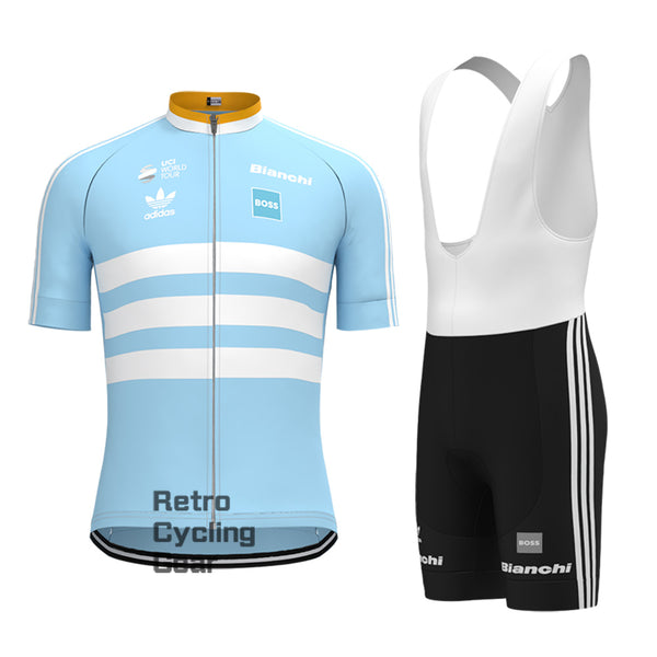 BOSS  Bianchi Short Sleeve Cycling Kits