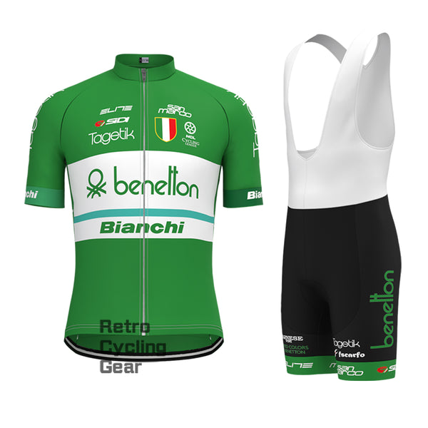 Benetton Bianchi Short Sleeve Cycling Kits