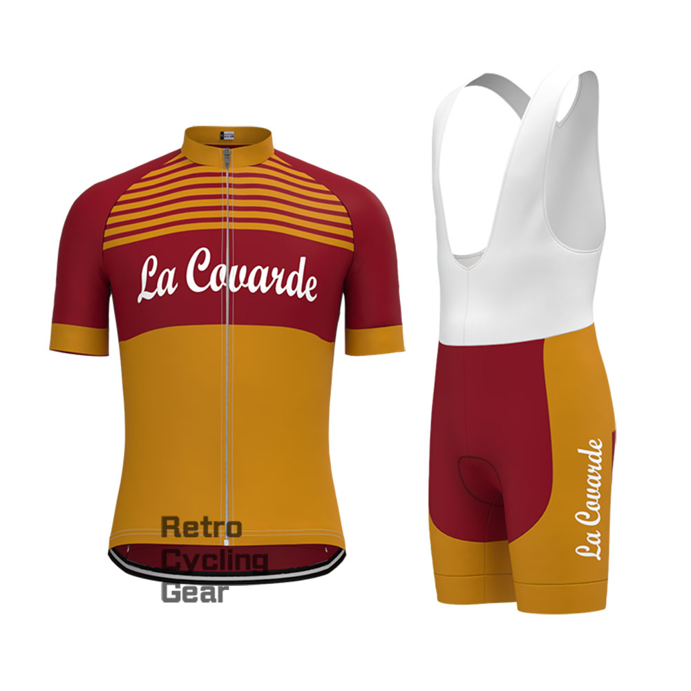 La Caualde Retro Short Sleeve Cycling Kits