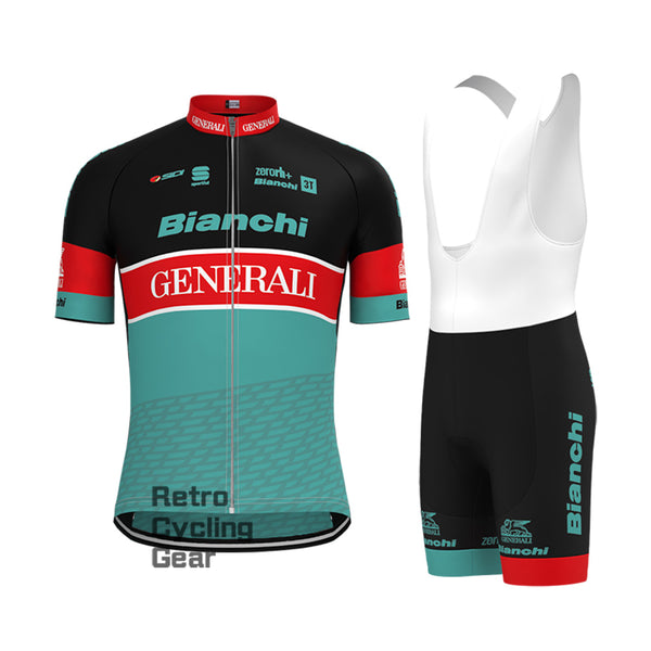 Generali  Bianchi Short Sleeve Cycling Kits