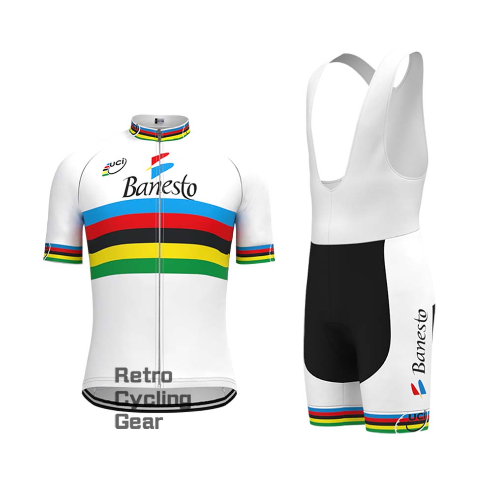 Streak Banesto Retro Long Sleeve Cycling Kits