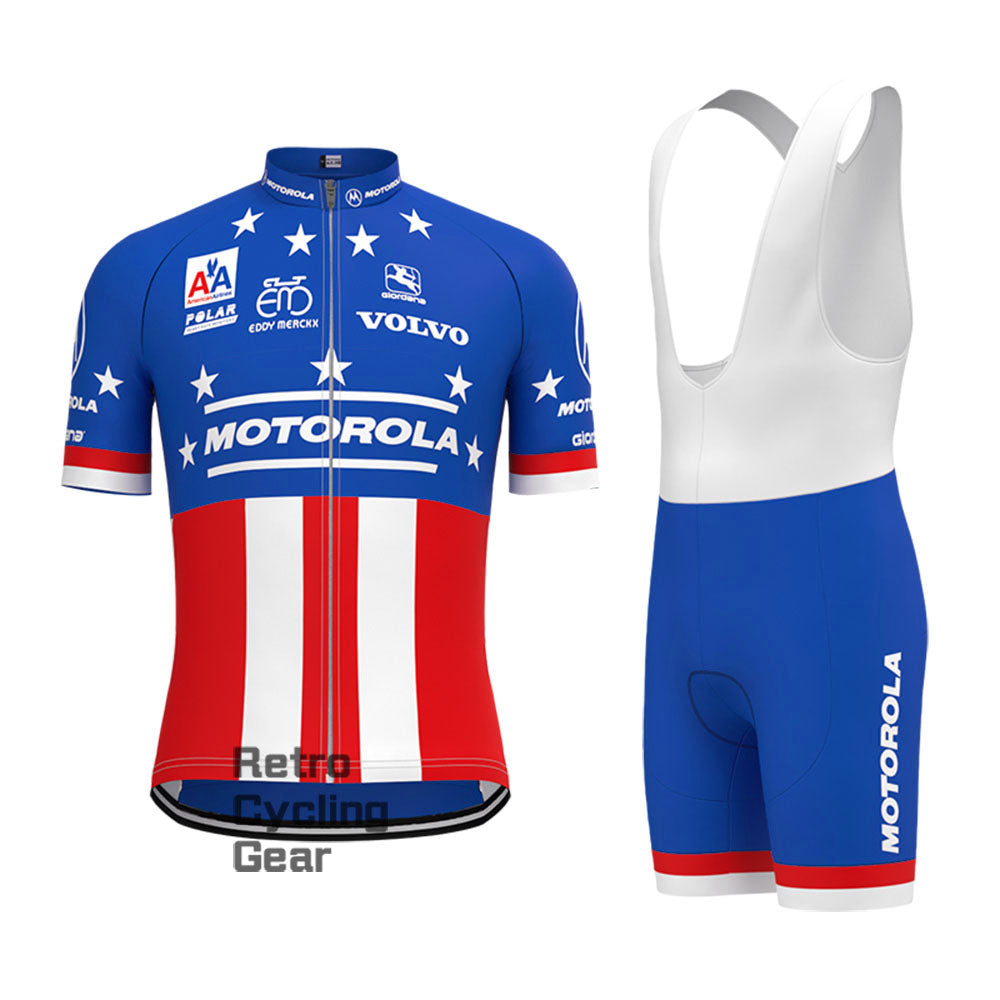 MOTOROLA Retro Short Sleeve Cycling Kits