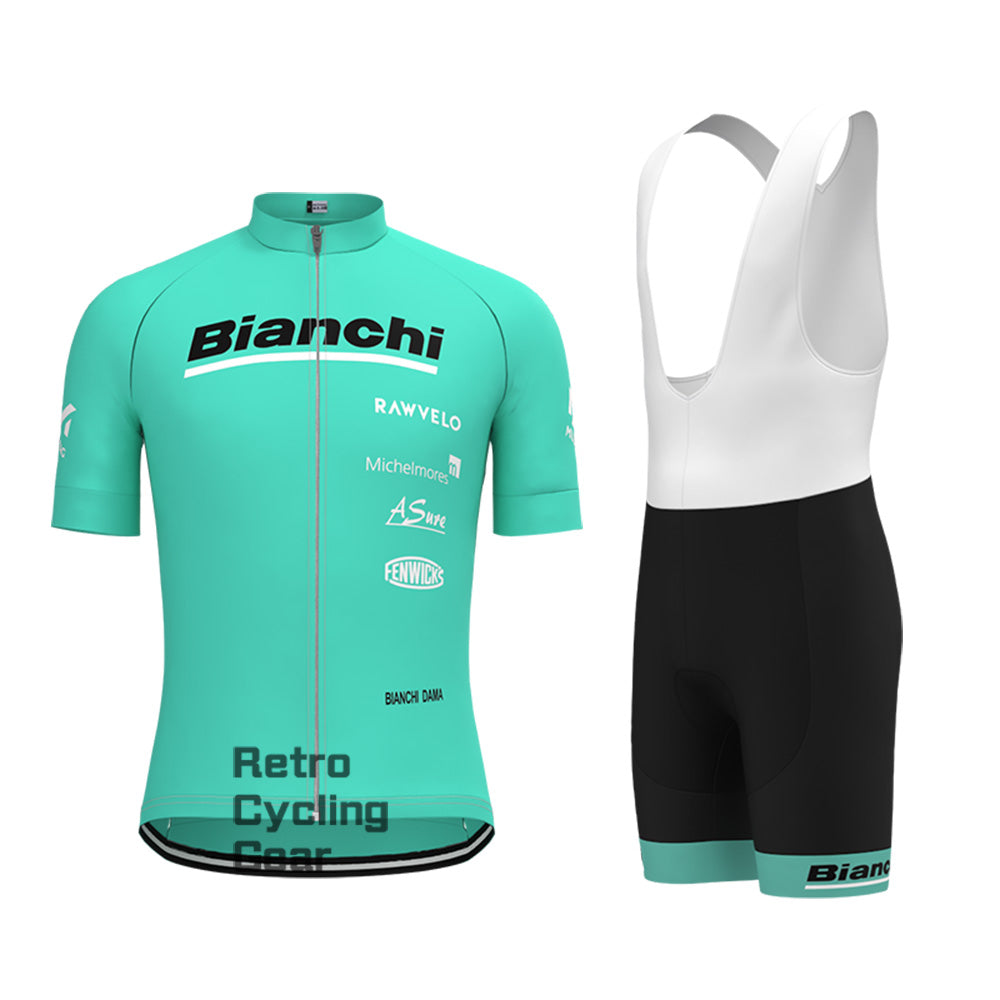 2021 Bianchi Retro Short Sleeve Cycling Kits