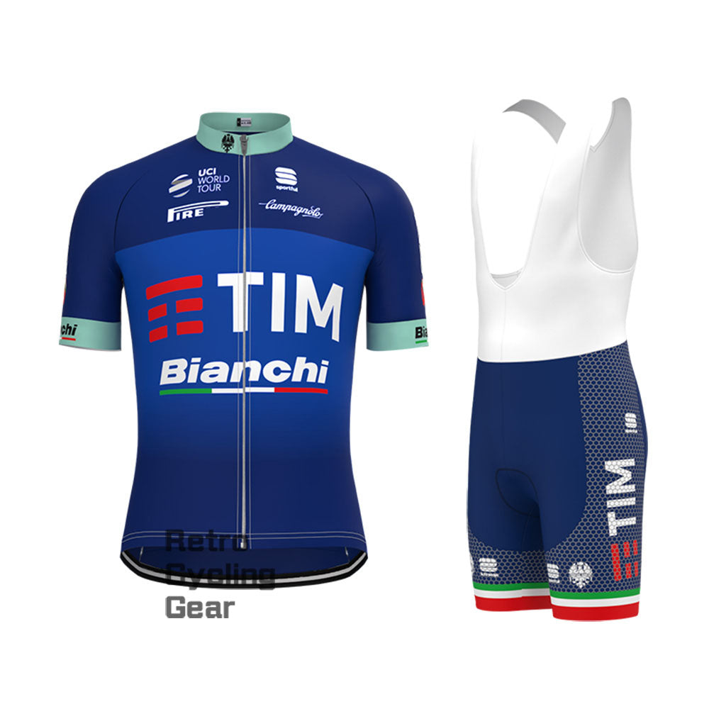 TIM Bianchi Short Sleeve Cycling Kits