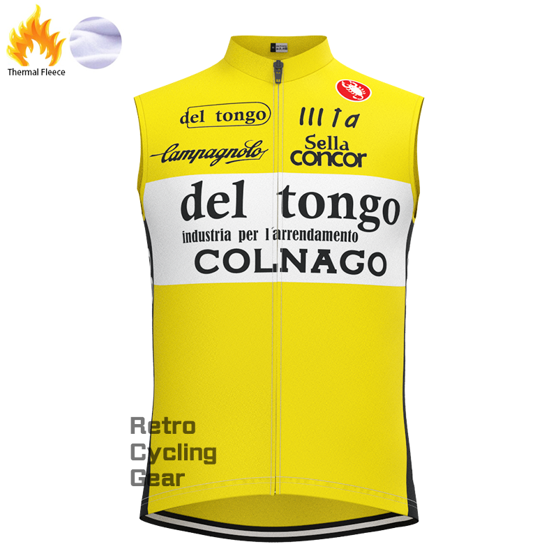 1983 del tongo Fleece Retro Long Cycling Kits