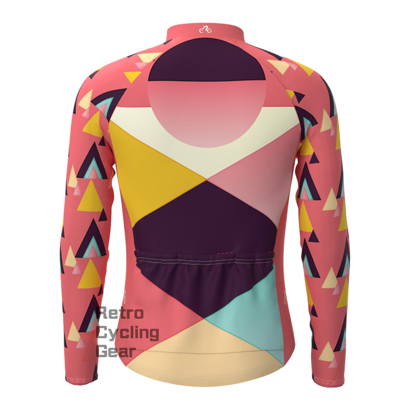 Color block Fleece Long Sleeve Jersey