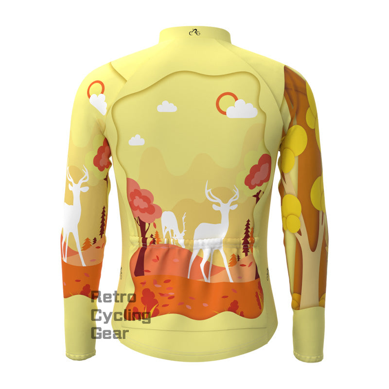 Golden deer Long Sleeve Jersey