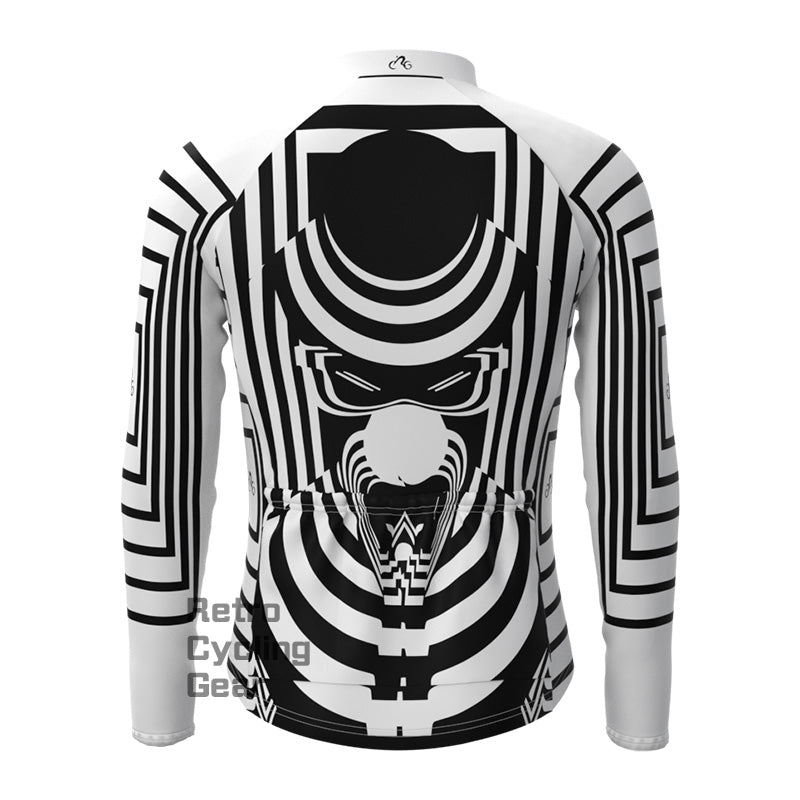 Zebra Mask Fleece Long Sleeve Jersey