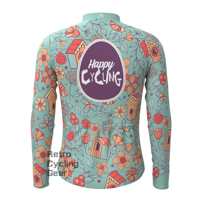 Log cabin Fleece Long Sleeve Jersey