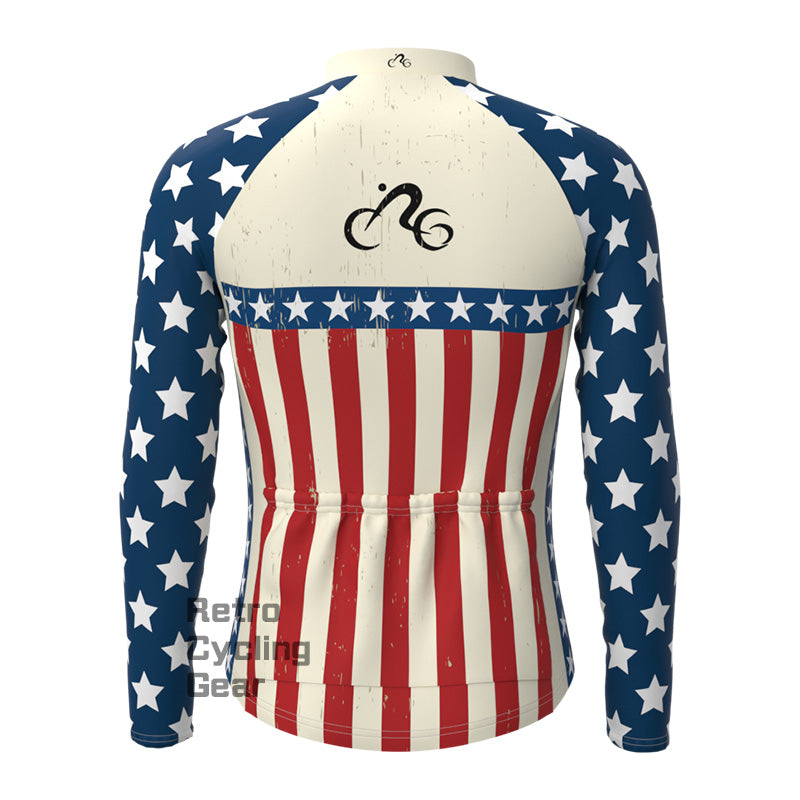 Hawk head Fleece Long Sleeve Jersey