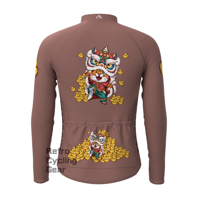 Cartoon tiger Long Sleeve Jersey