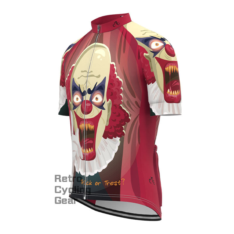 Drama Clown Short Sleeves Cycling Jersey