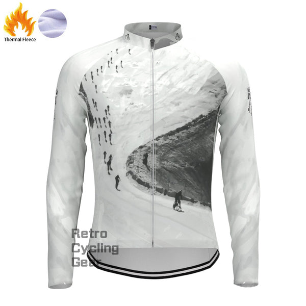 Retro contest Fleece Long Sleeve Jersey