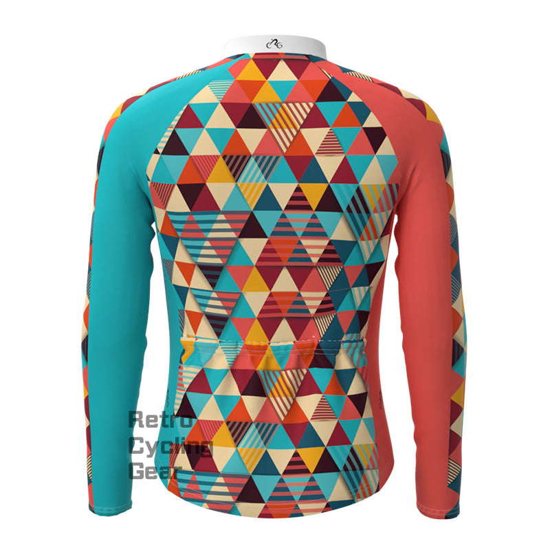 Color triangle Long Sleeve Jersey