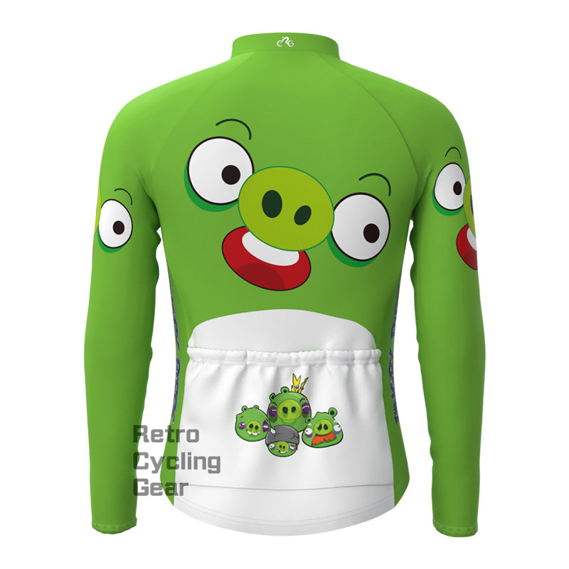 Green piglet Long Sleeve Jersey