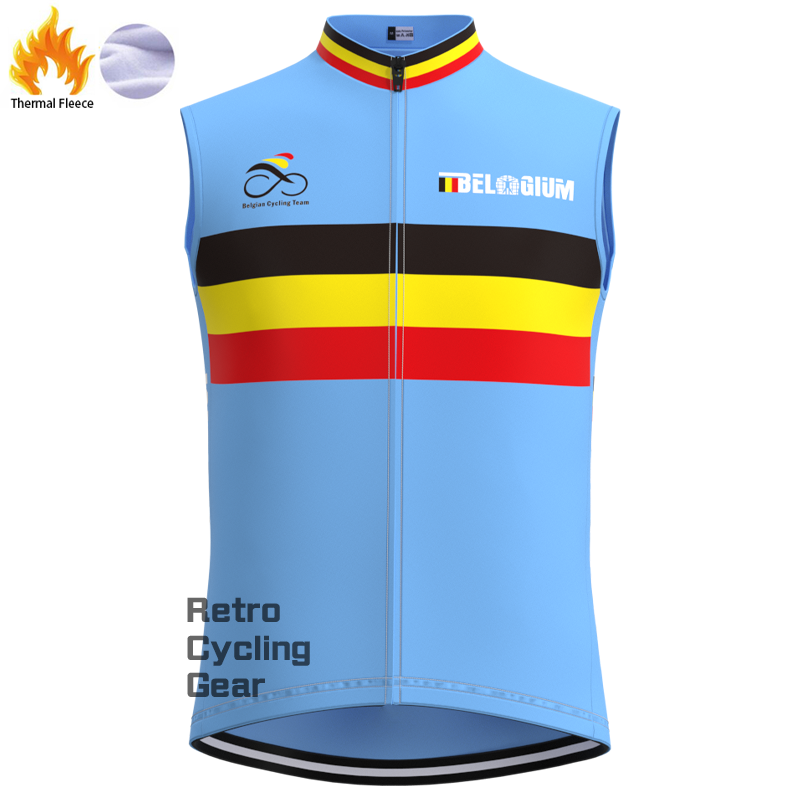 BELGIUM Fleece Retro Cycling Kits