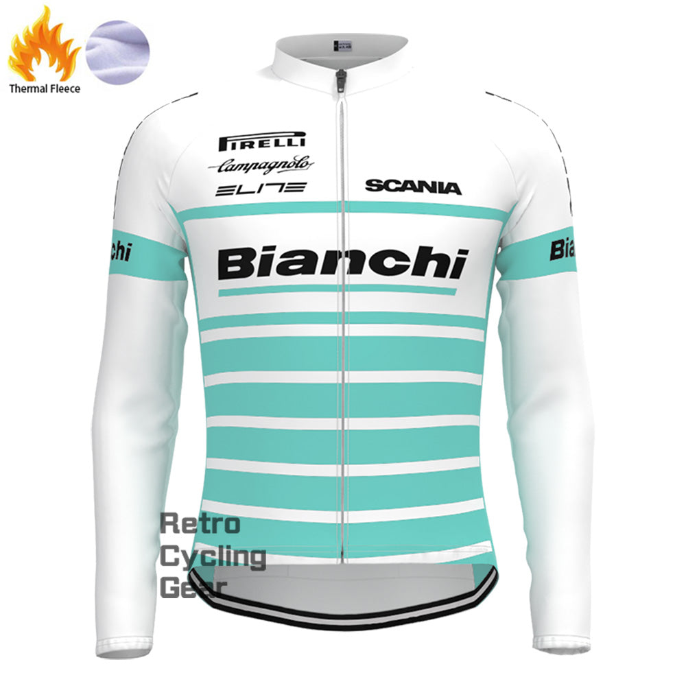 SCANIA  Bianchi Fleece Long Sleeves Jerseys