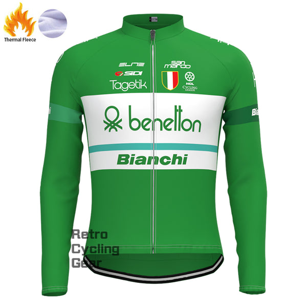 Benetton Bianchi Fleece Long Sleeves Jerseys