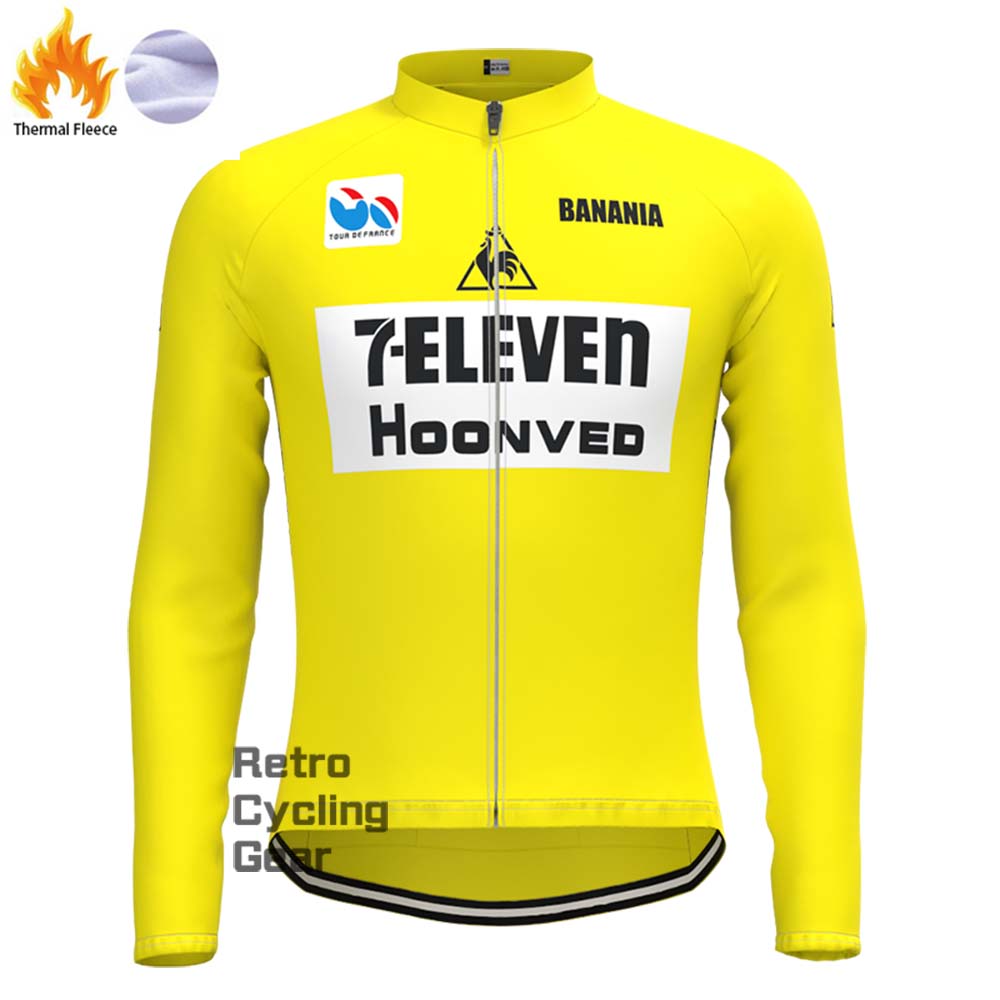 7-ELEVEN Hoonved Fleece Retro Long Sleeves Jerseys