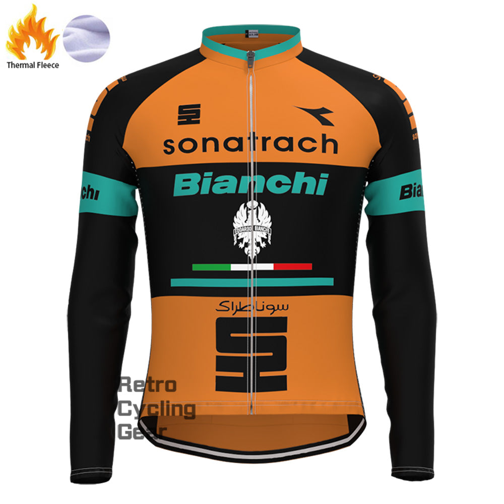 Sonatrach Bianchi Fleece Long Sleeves Jerseys