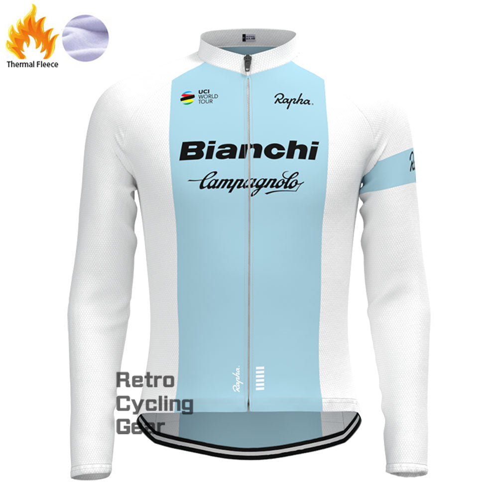 uci Campagnolo  Bianchi Fleece Long Sleeves Jerseys