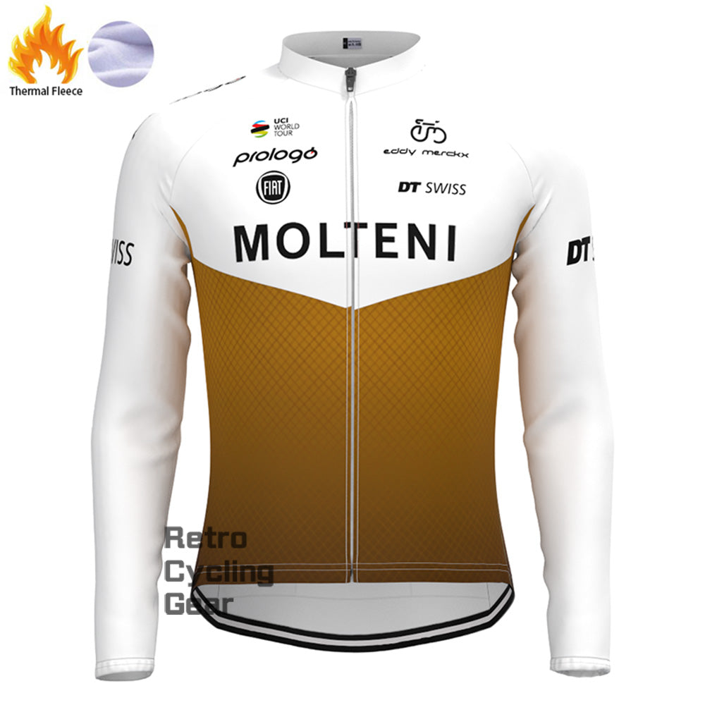 Molteni SASMIDT Fleece Retro Long Sleeves Jerseys