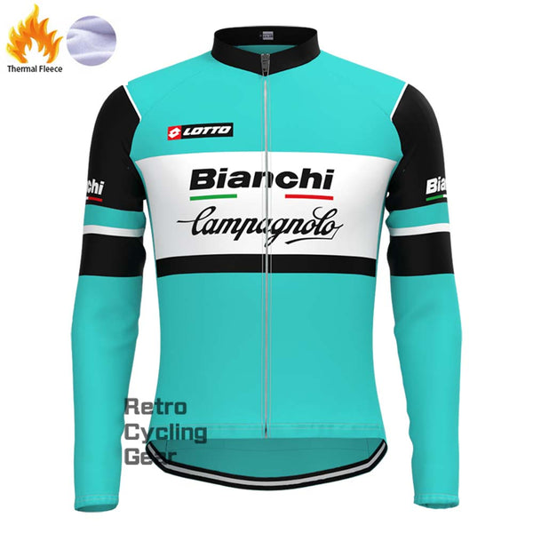 Campagnolo Bianchi Fleece Long Sleeves Jerseys