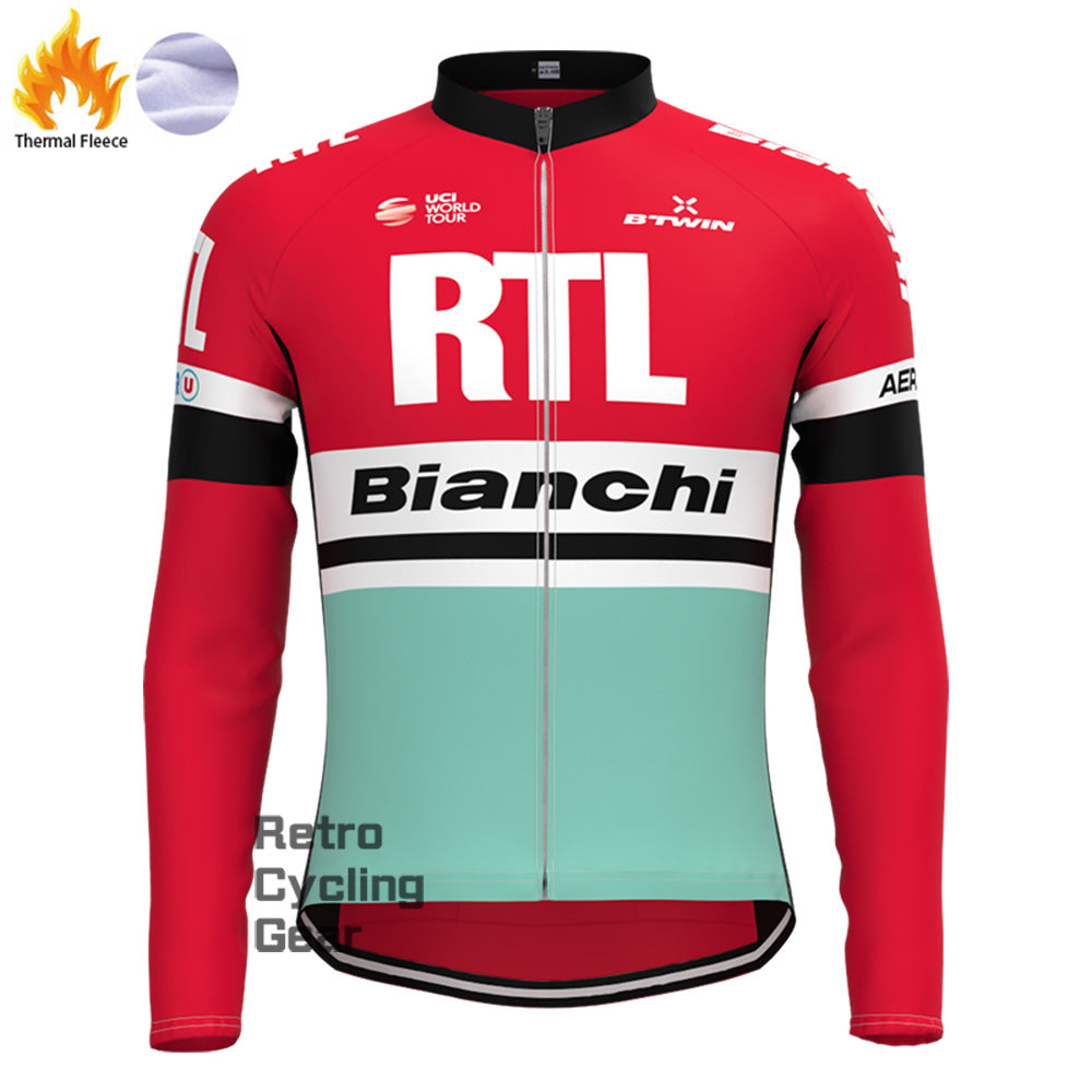 RTL Bianchi Fleece Long Cycling Kits