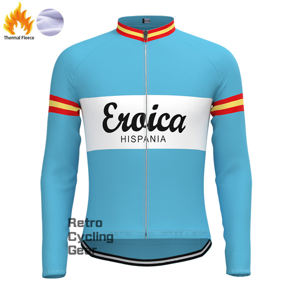 Eroica Fleece Retro Long Sleeves Jerseys