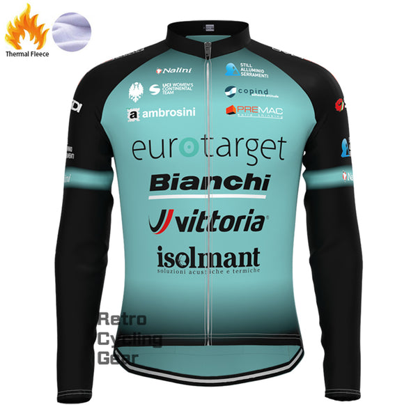 2020 Bianchi Fleece Long Sleeves Jerseys