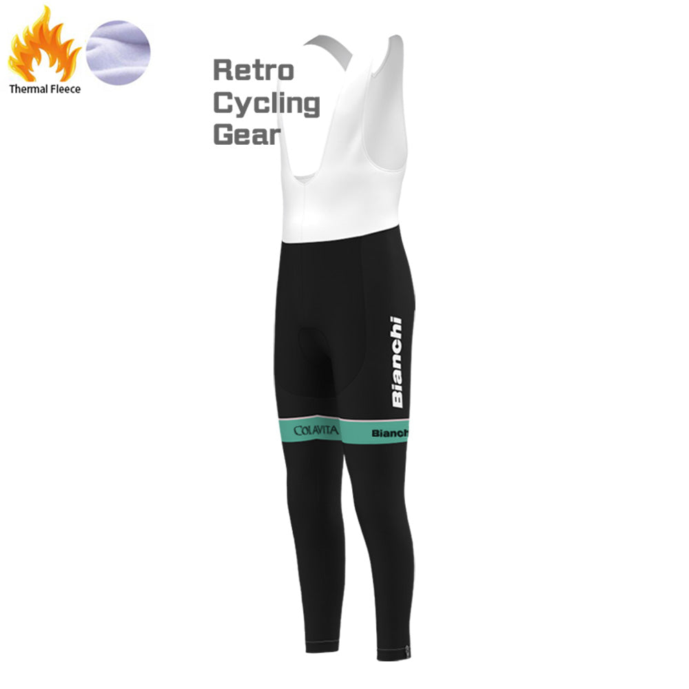 2017 Bianchi Fleece Cycling Bib Pants