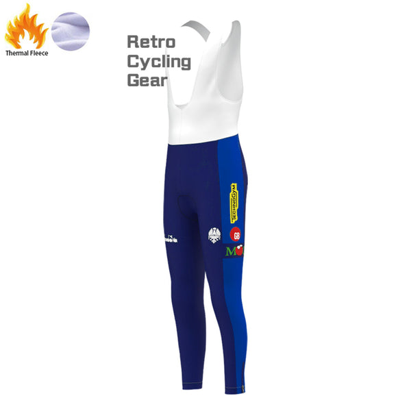 GB  Bianchi Fleece Cycling Bib Pants