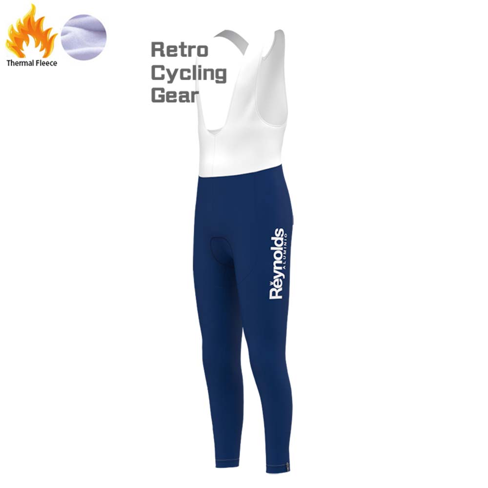 Reynolds SEUR Fleece Retro Cycling Bib Pants