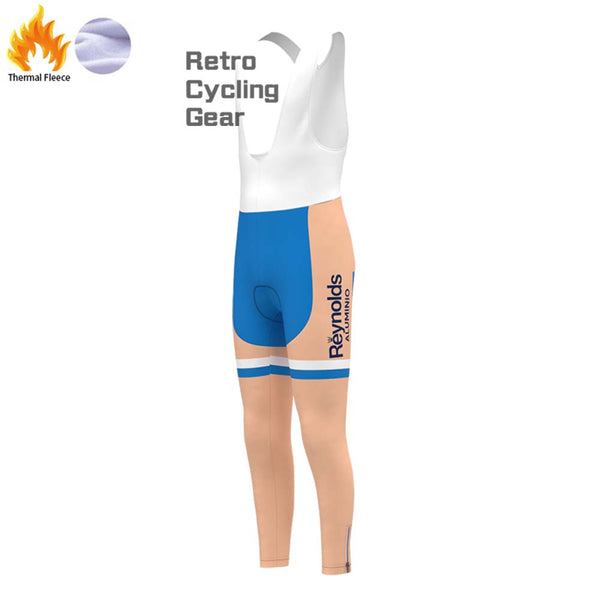 1980s Reynolds Fleece Retro Cycling Bib Pants