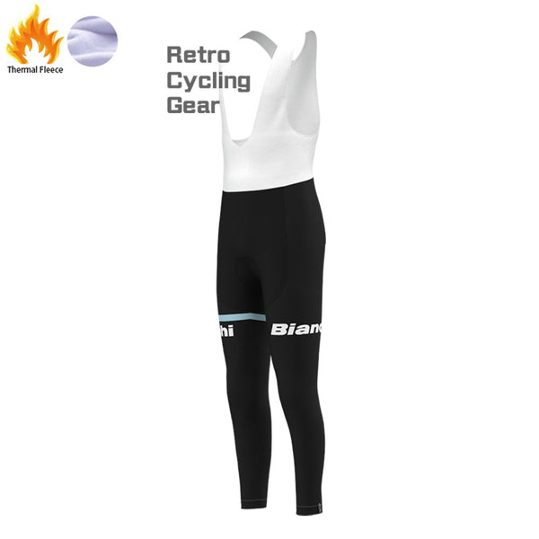 uci Campagnolo  Bianchi Fleece Cycling Bib Pants